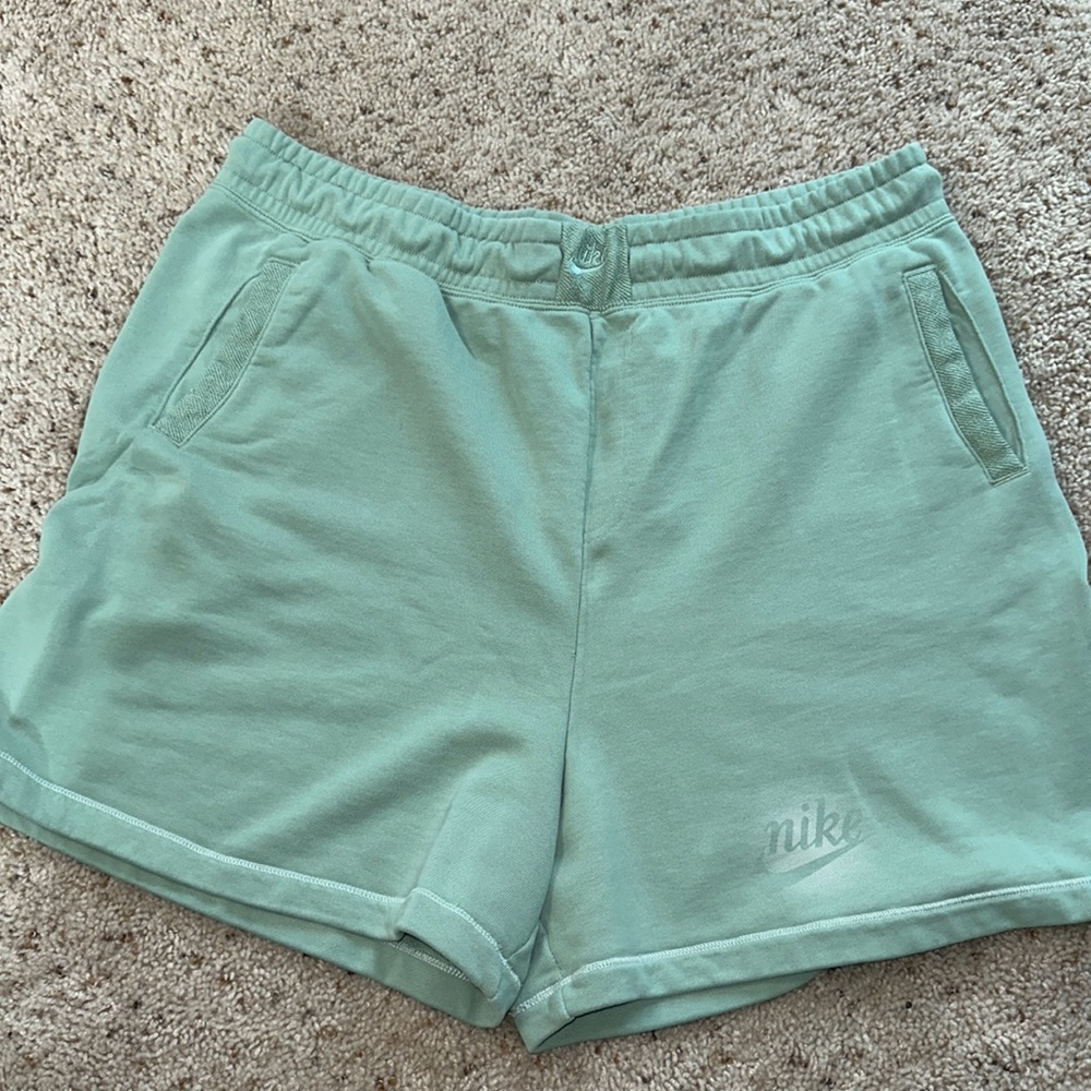 Nike teal shorts